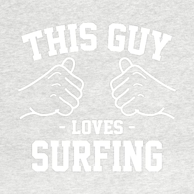 This guy loves surfing by Lazarino